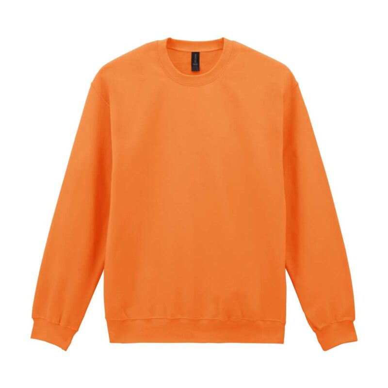 gisf000-tangerine-a2 Gildan SOFTSTYLE™ MIDWEIGHT CREWNECK FLEECE ADULT - Μανταρινί