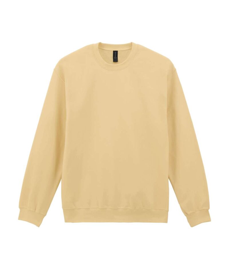 Gildan SOFTSTYLE™ MIDWEIGHT CREWNECK FLEECE ADULT - Κίτρινο Θολό