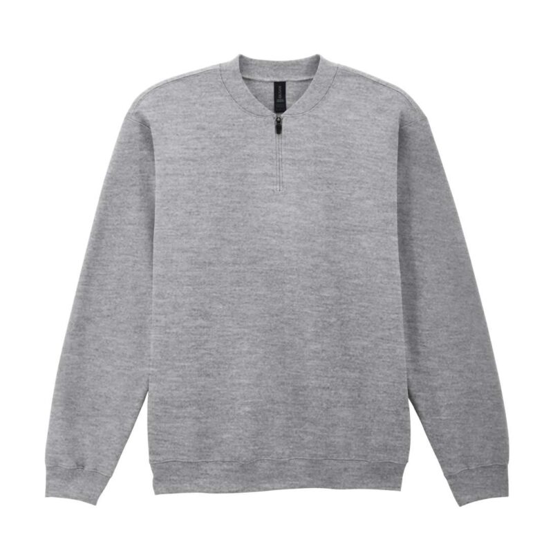 gisf008-rs_sport_grey-a2 Gildan SOFTSTYLE™ ADULT MIDWEIGHT FLEECE 1/4 ZIP SWEATSHIRT - 75% Βαμβάκι/25% Πολυεστέρας