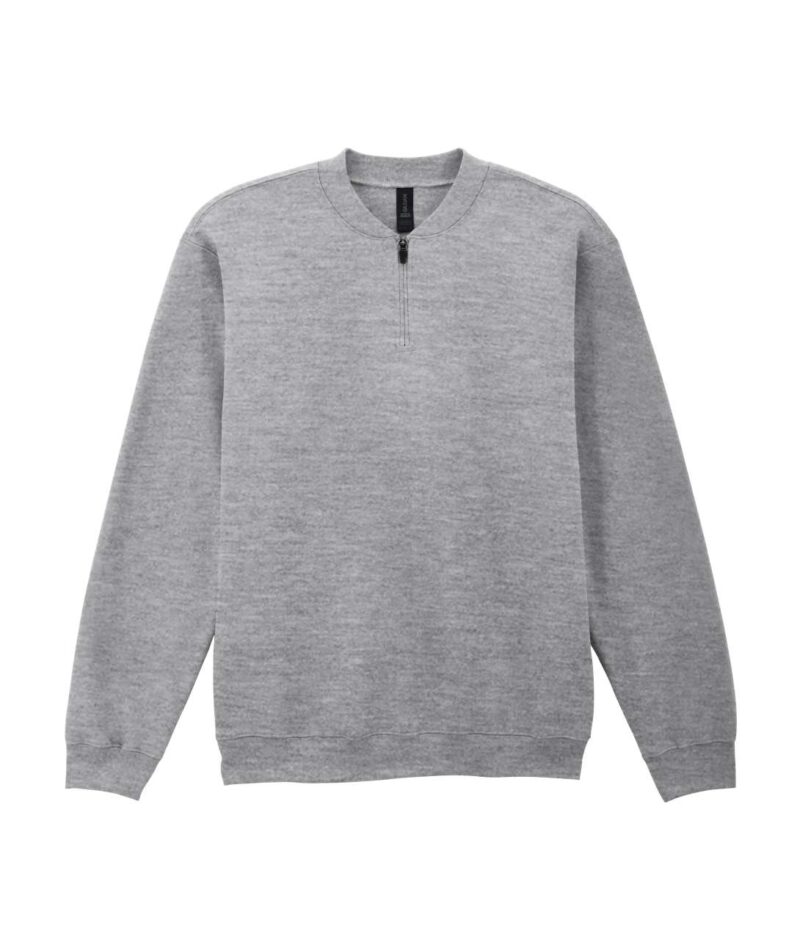 Gildan SOFTSTYLE™ ADULT MIDWEIGHT FLEECE 1/4 ZIP SWEATSHIRT - 75% Βαμβάκι/25% Πολυεστέρας
