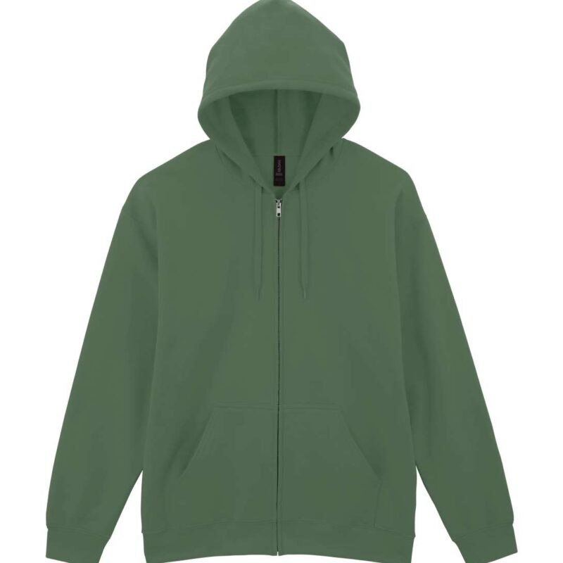 GILDAN HEAVY BLEND™ ADULT SWEATSHIRT HOODED 18500 - Στρατιωτικό Πράσινο