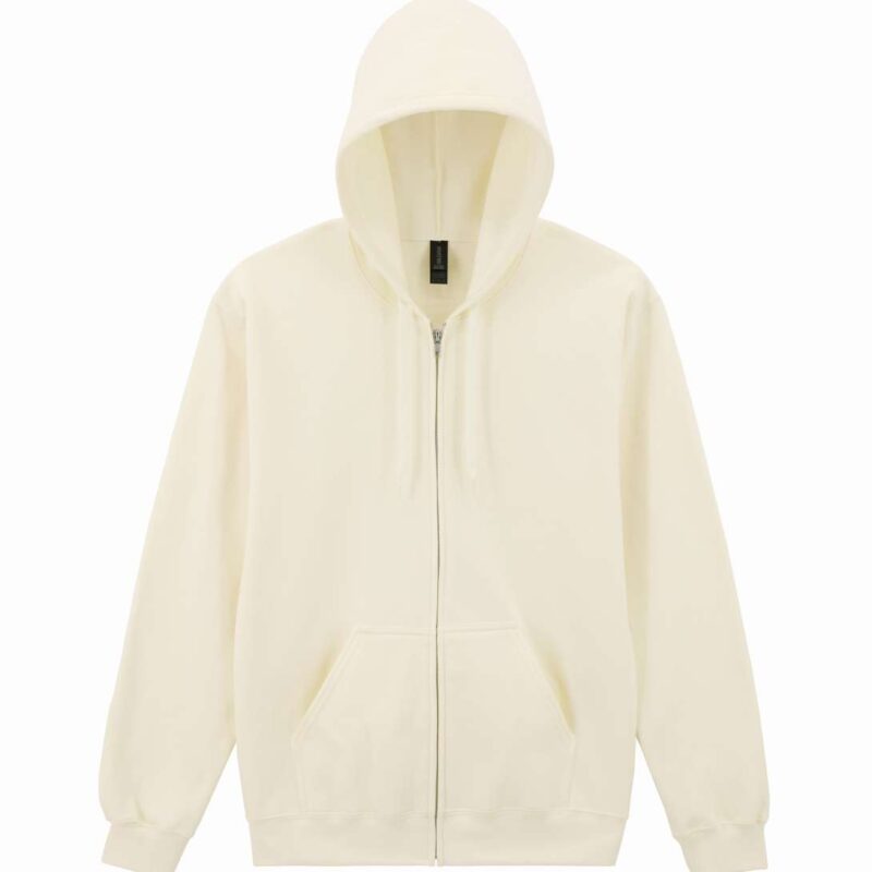 gisf600-off_white-a1 GILDAN HEAVY BLEND™ ADULT SWEATSHIRT HOODED 18500 - Off White
