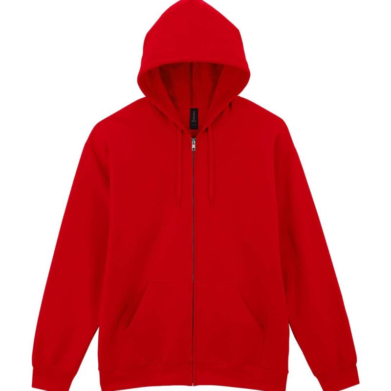GILDAN HEAVY BLEND™ ADULT SWEATSHIRT HOODED 18500 - Κόκκινο