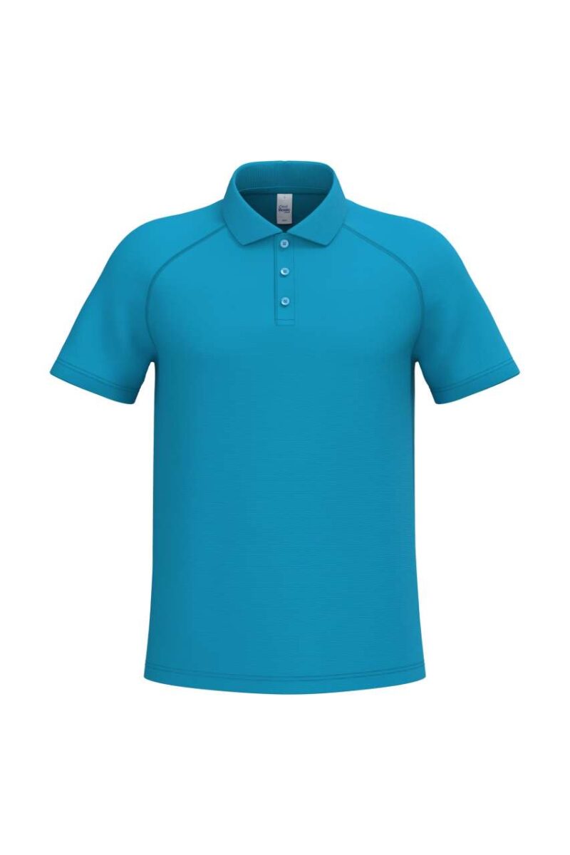 iDeal Basic MEN'S BASIC POLYESTER POLO SHIRT - Ideal Atoll Blue