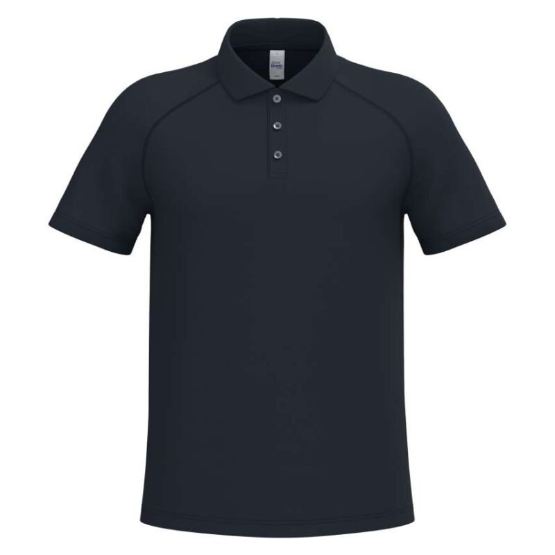 ib200-ideal_navy-a1 iDeal Basic MEN'S BASIC POLYESTER POLO SHIRT - Ideal Navy