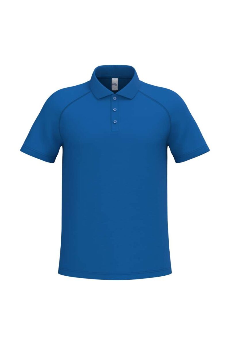 ib200-ideal_royal_blue-a1 iDeal Basic MEN'S BASIC POLYESTER POLO SHIRT - Ideal Royal Blue