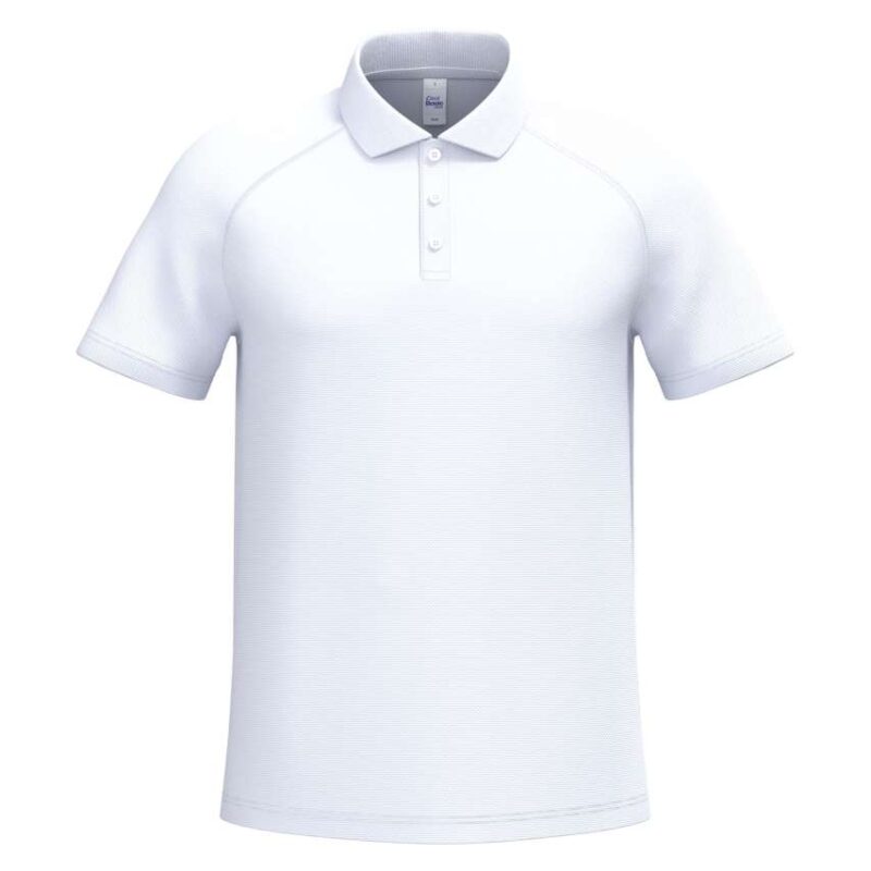 iDeal Basic MEN'S BASIC POLYESTER POLO SHIRT - Ideal White