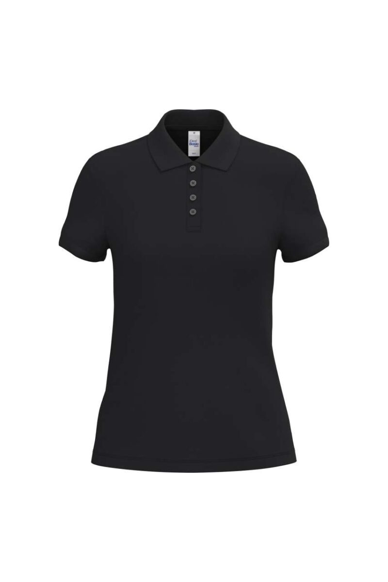 iDeal Basic LADIES' PIQUE POLO SHIRT - Ideal Black