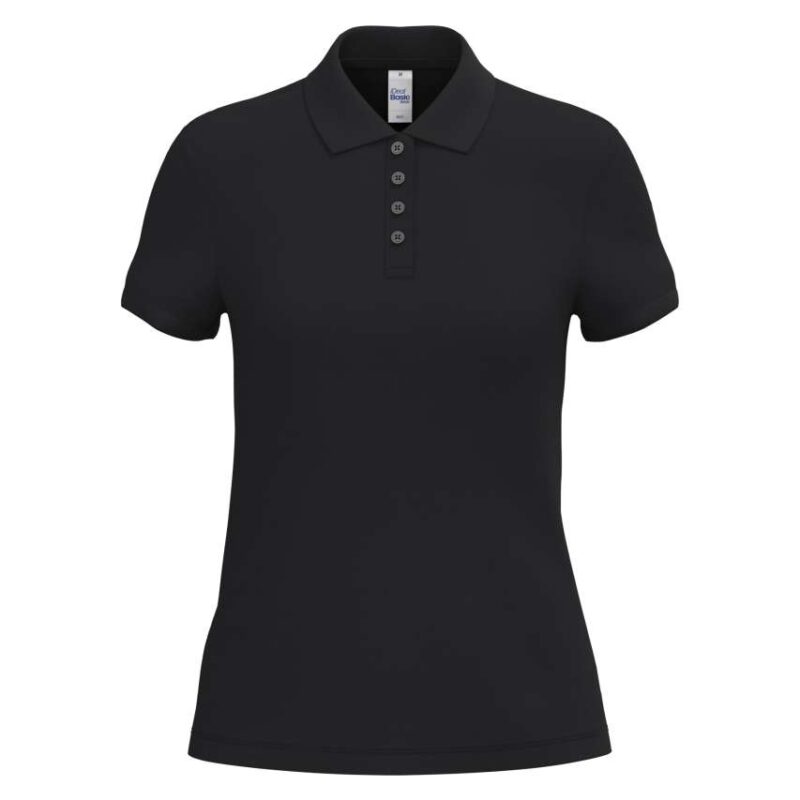 iDeal Basic LADIES' PIQUE POLO SHIRT - Ideal Black