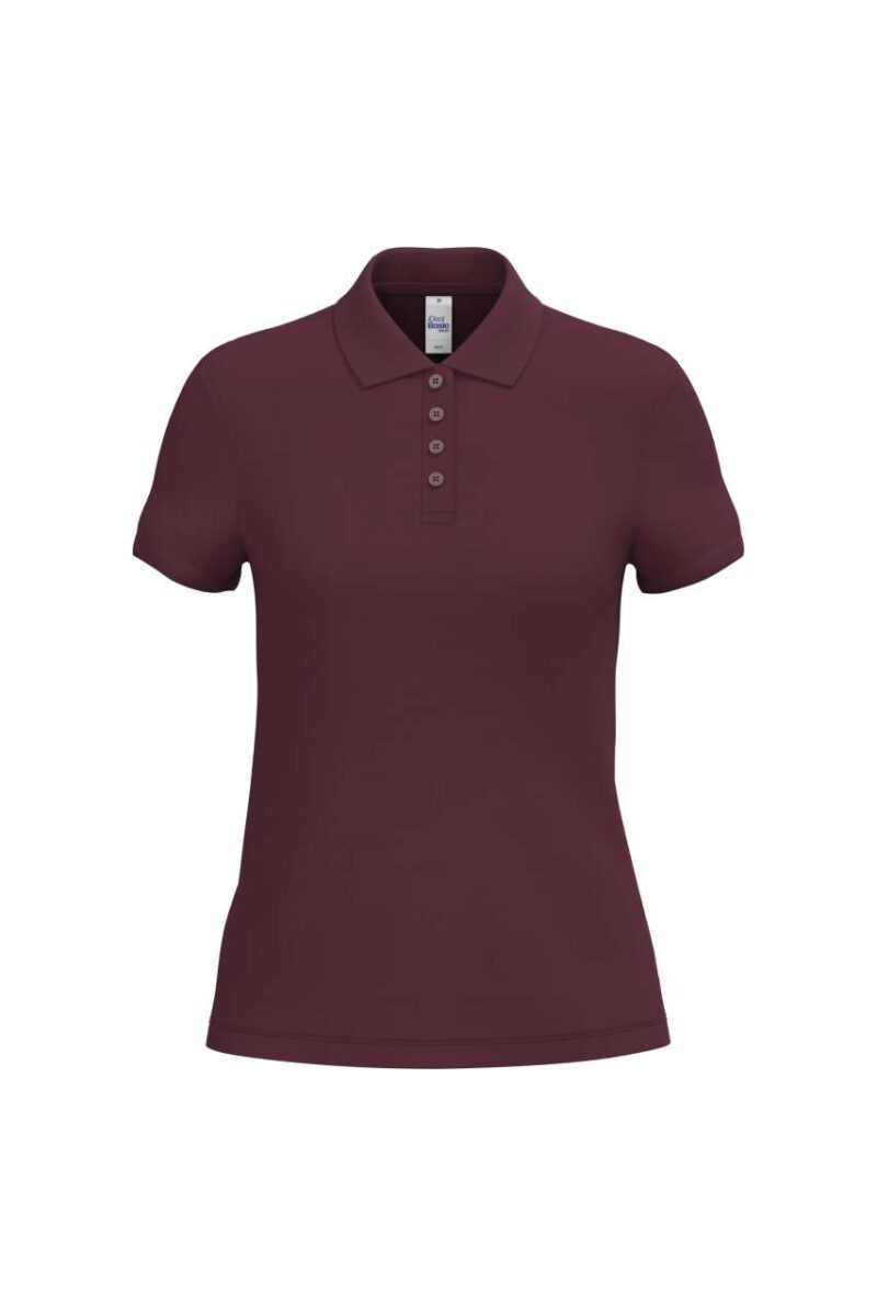 iDeal Basic LADIES' PIQUE POLO SHIRT - Ideal Burgundy