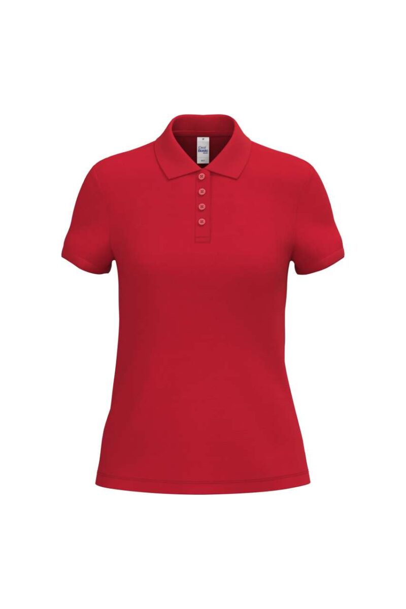 iDeal Basic LADIES' PIQUE POLO SHIRT - Ideal Red