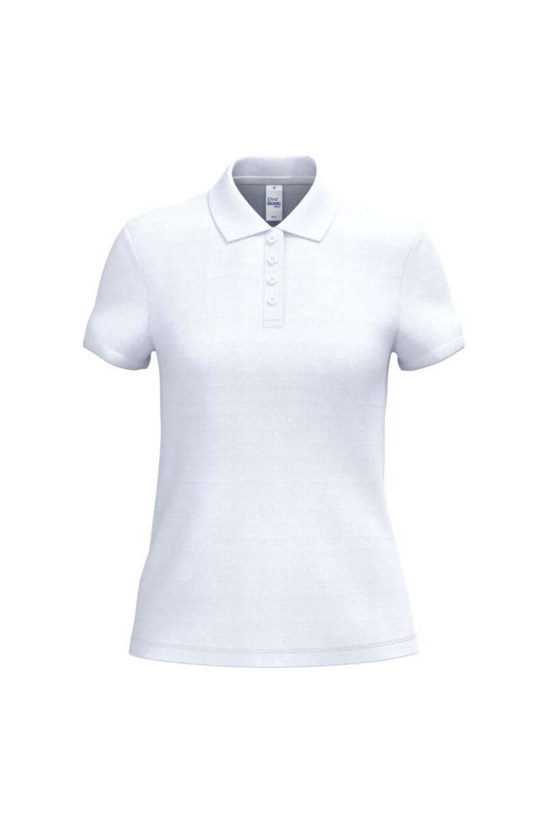 iDeal Basic LADIES' PIQUE POLO SHIRT - Ideal White