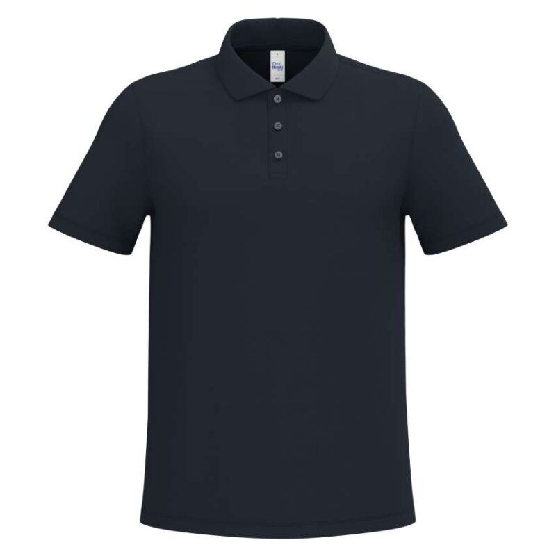 ib295-ideal_navy-a1 iDeal Basic Ανδρικό PIQUE POLO SHIRT - Ideal Navy
