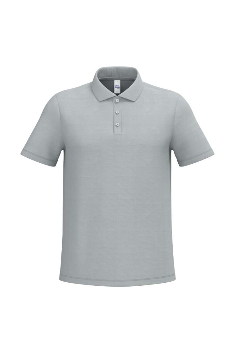 ib295-ideal_pacific_grey-a1 iDeal Basic Ανδρικό PIQUE POLO SHIRT - Ideal Pacific Grey