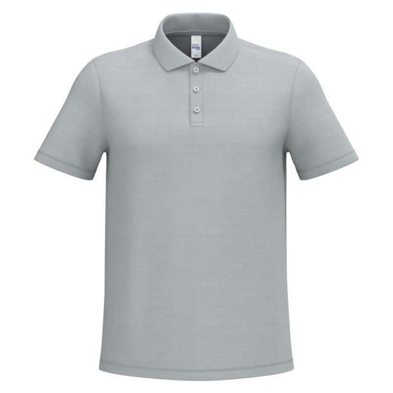 ib295-ideal_pacific_grey-a1 iDeal Basic Ανδρικό PIQUE POLO SHIRT - Ideal Pacific Grey