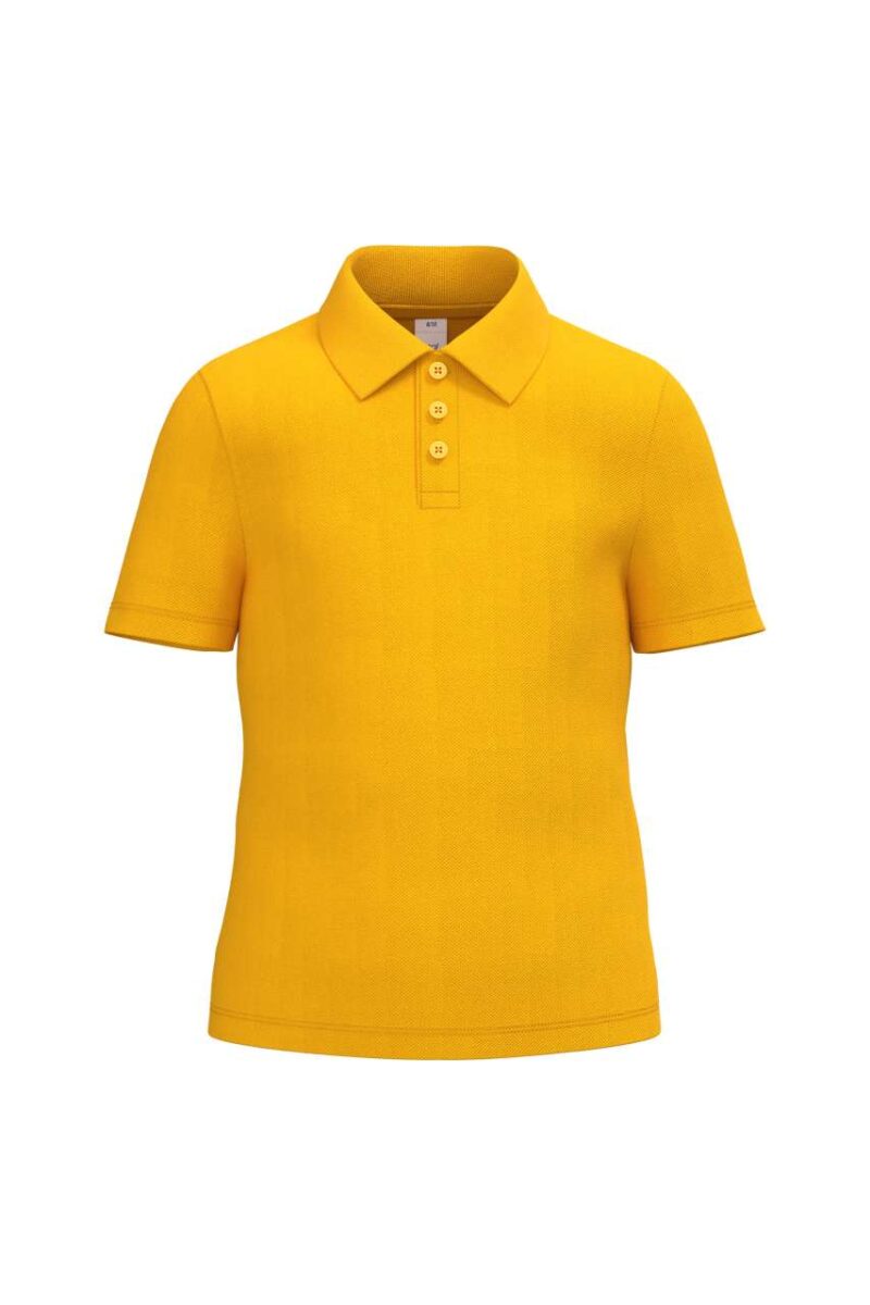 ib297-ideal_gold-a1 iDeal Basic Παιδικό POLO SHIRT PIQUE - Ideal Gold
