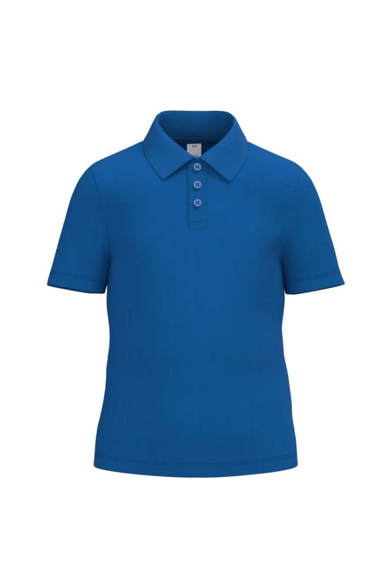 ib297-ideal_royal_blue-a1 iDeal Basic Παιδικό POLO SHIRT PIQUE - Ideal Royal Blue