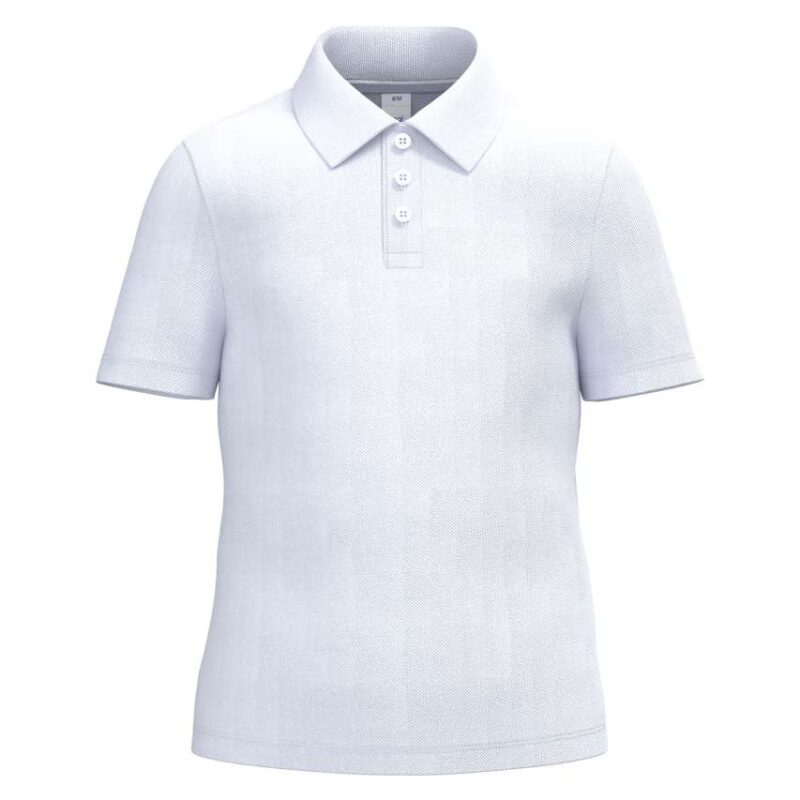 ib297-ideal_white-a1 iDeal Basic Παιδικό POLO SHIRT PIQUE - Ideal White