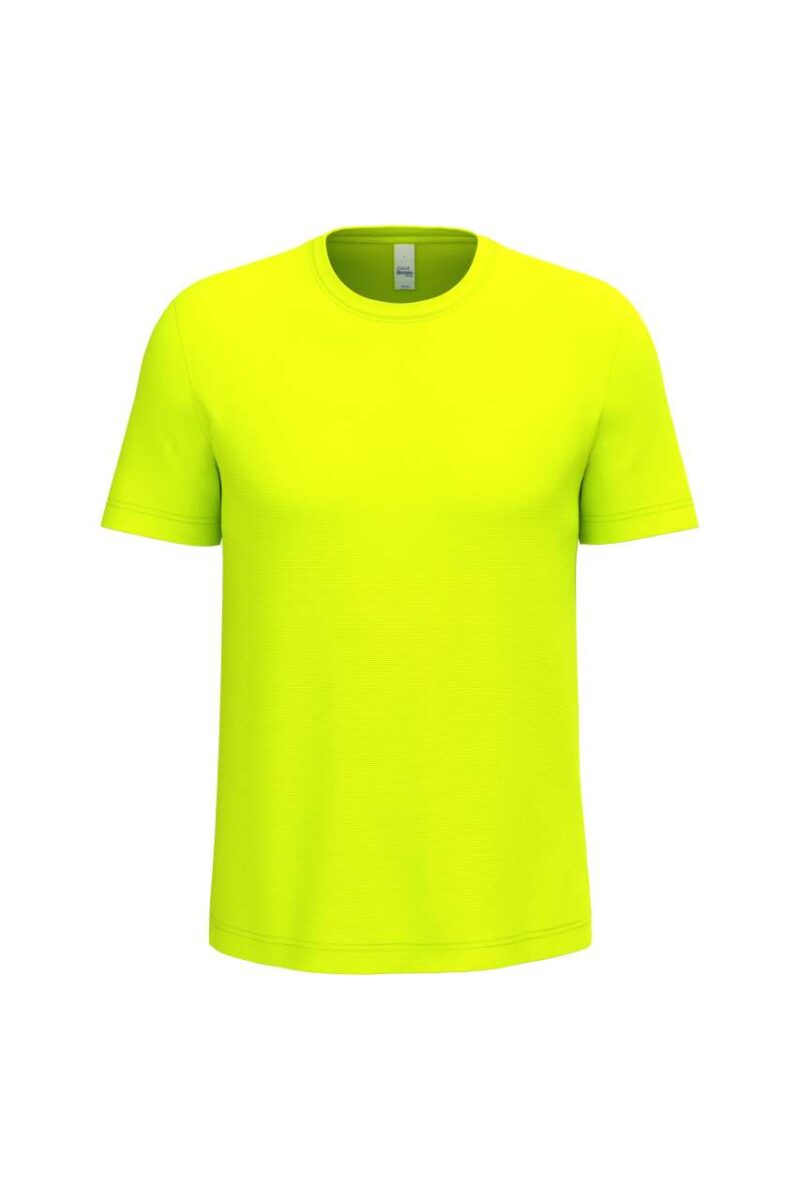 ib300-ideal_fluorescent_yellow-a1 iDeal Basic MERCURY POLYESTER T-SHIRT της MEN - Ideal Fluorescent Yellow