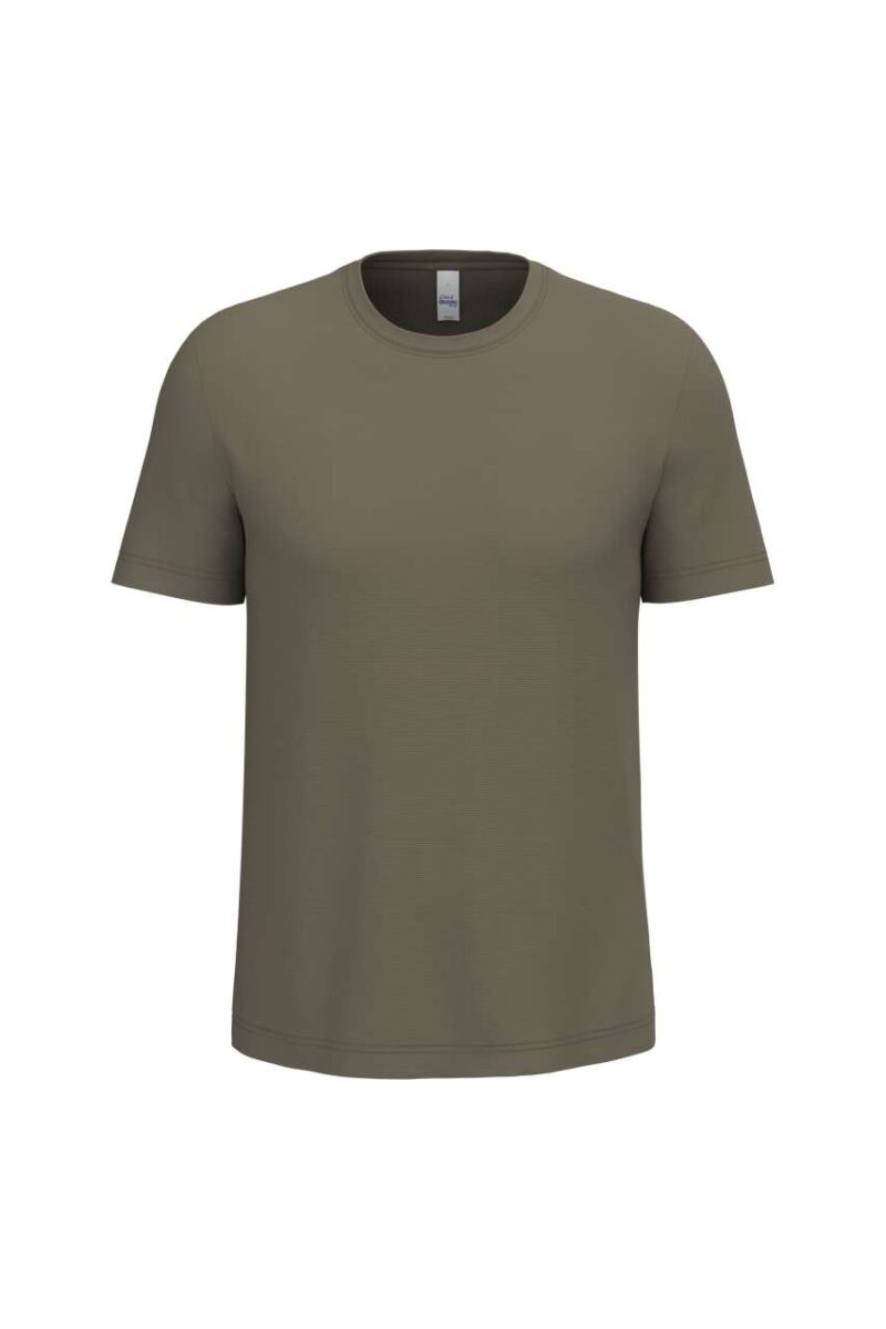 ib300-ideal_olive-a1 iDeal Basic MERCURY POLYESTER T-SHIRT της MEN - Ideal Olive