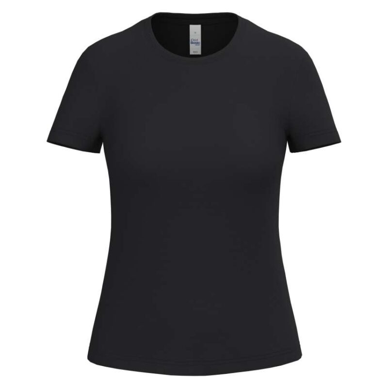 iDeal Basic MERCURY LADIES' POLYESTER T-SHIRT - Ideal Black