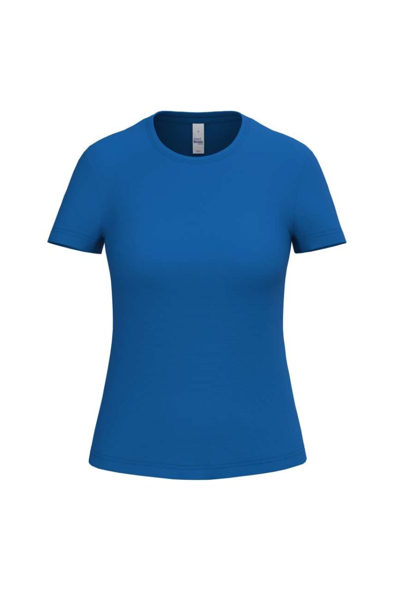 ib301-ideal_royal_blue-a1 iDeal Basic MERCURY LADIES' POLYESTER T-SHIRT - Ideal Royal Blue
