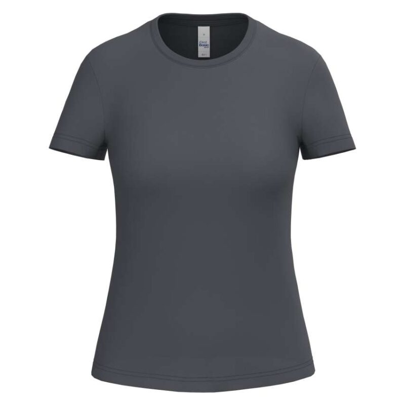 ib311-ideal_dark_grey-a1 iDeal Basic IDEAL150 LADIES T-SHIRT - Ideal Dark Grey