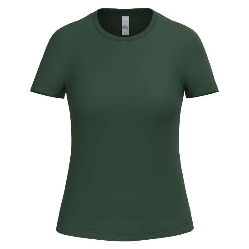 ib311-ideal_forest_green-a1 iDeal Basic IDEAL150 LADIES T-SHIRT - Ideal Forest Green