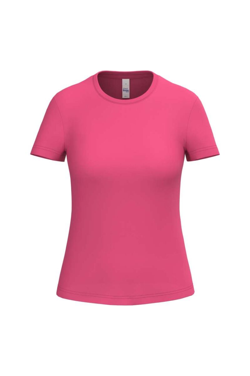 ib311-ideal_fuchsia-a1 iDeal Basic IDEAL150 LADIES T-SHIRT - Ideal Fuchsia