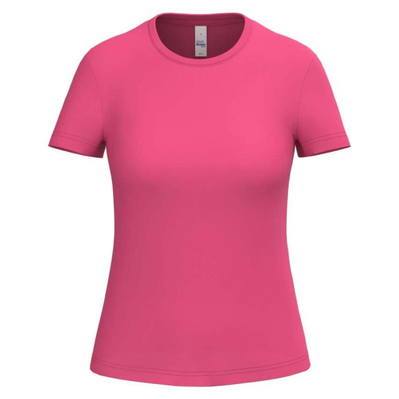 ib311-ideal_fuchsia-a1 iDeal Basic IDEAL150 LADIES T-SHIRT - Ideal Fuchsia