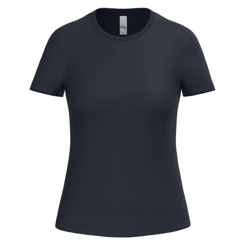 ib311-ideal_navy-a1 iDeal Basic IDEAL150 LADIES T-SHIRT - Ideal Navy