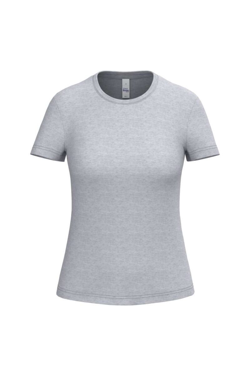 ib311-ideal_oxford_grey-a1 iDeal Basic IDEAL150 LADIES T-SHIRT - 90% Βαμβάκι/10% Βισκόζη