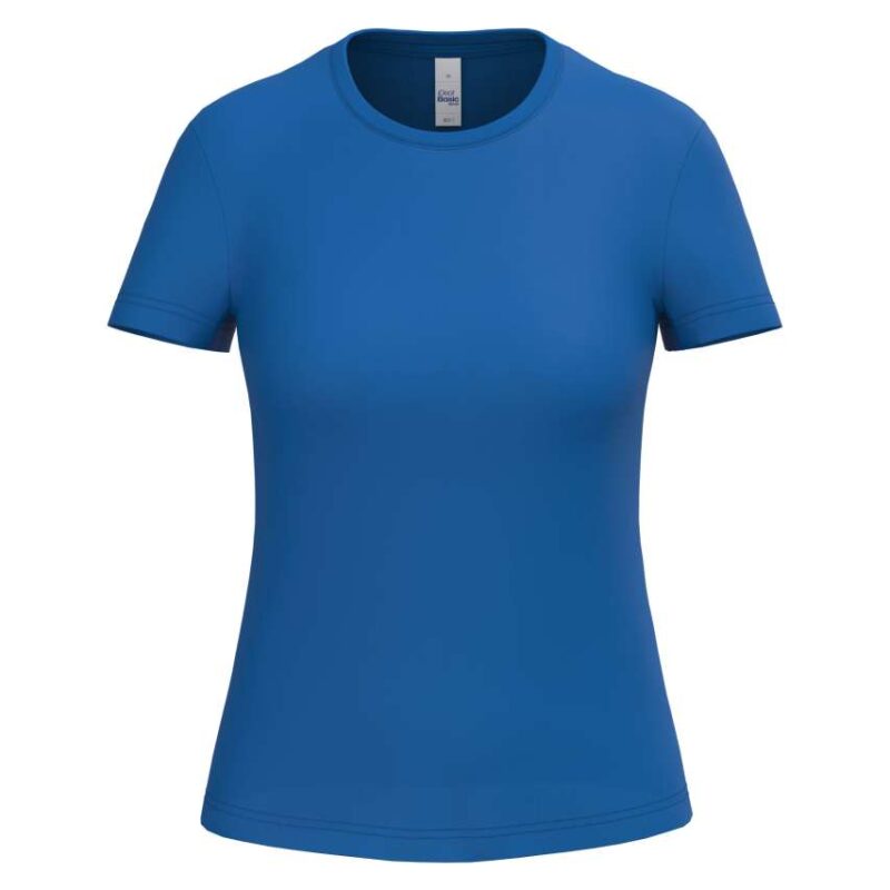ib311-ideal_royal_blue-a1 iDeal Basic IDEAL150 LADIES T-SHIRT - Ideal Royal Blue
