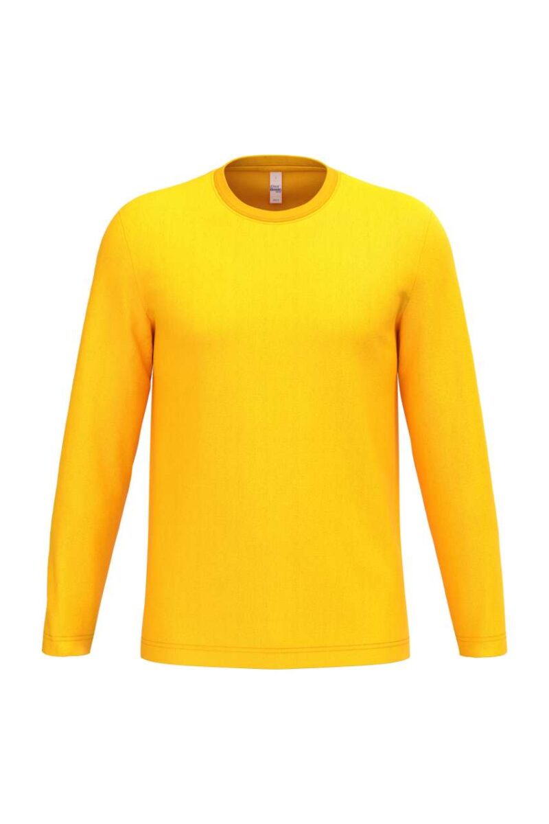 ib313-ideal_gold-a1 iDeal Basic IDEAL150 TUBULAR T-SHIRT UNISEX LSL - Ideal Gold