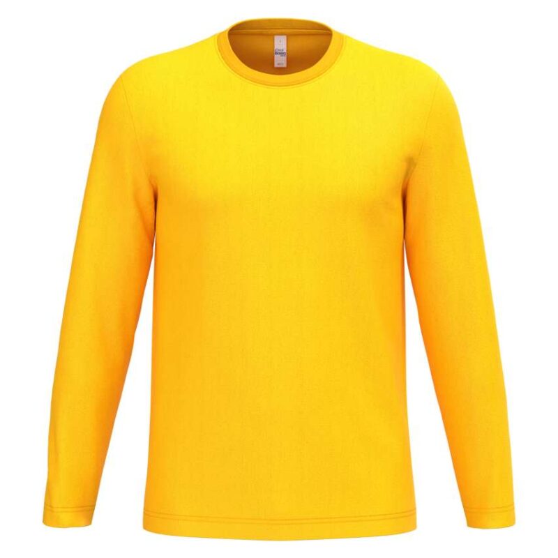 ib313-ideal_gold-a1 iDeal Basic IDEAL150 TUBULAR T-SHIRT UNISEX LSL - Ideal Gold