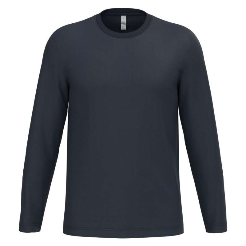ib313-ideal_navy-a1 iDeal Basic IDEAL150 TUBULAR T-SHIRT UNISEX LSL - Ideal Navy