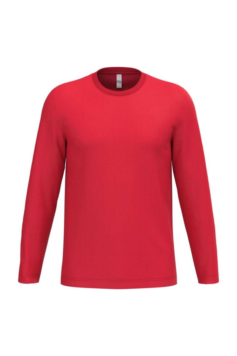 ib313-ideal_red-a1 iDeal Basic IDEAL150 TUBULAR T-SHIRT UNISEX LSL - Ideal Red
