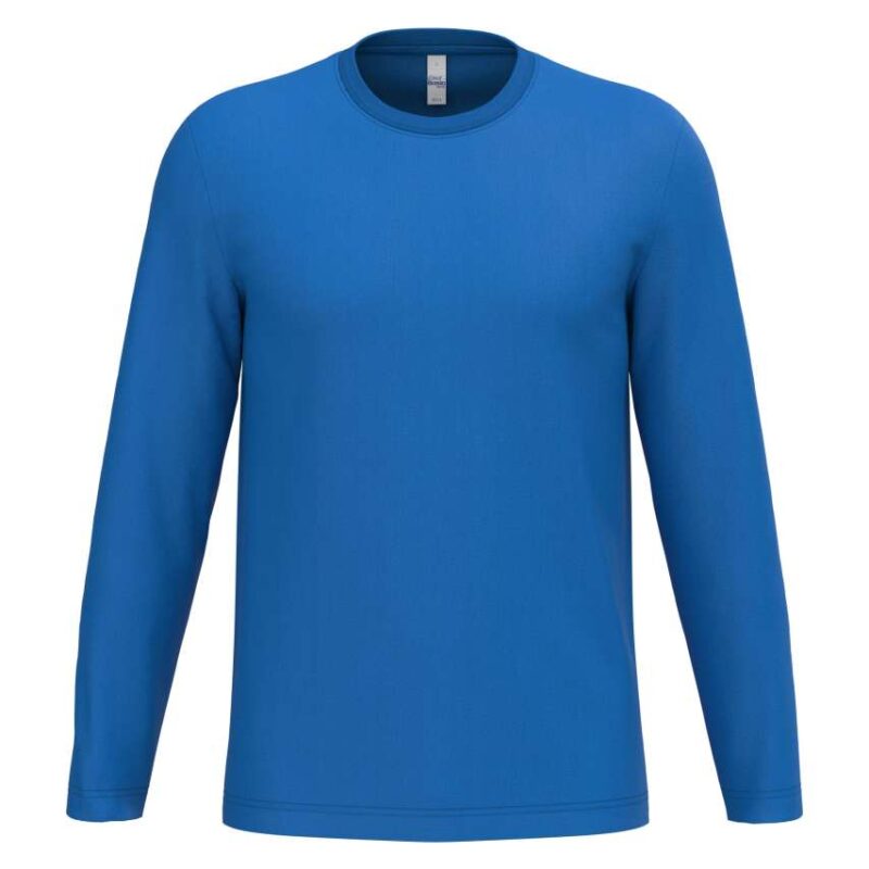 ib313-ideal_royal_blue-a1 iDeal Basic IDEAL150 TUBULAR T-SHIRT UNISEX LSL - Ideal Royal Blue