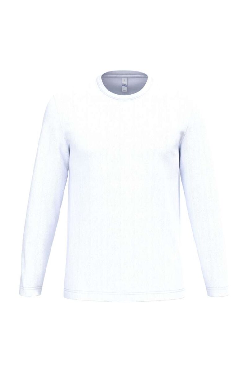 iDeal Basic IDEAL150 TUBULAR T-SHIRT UNISEX LSL - Ideal White