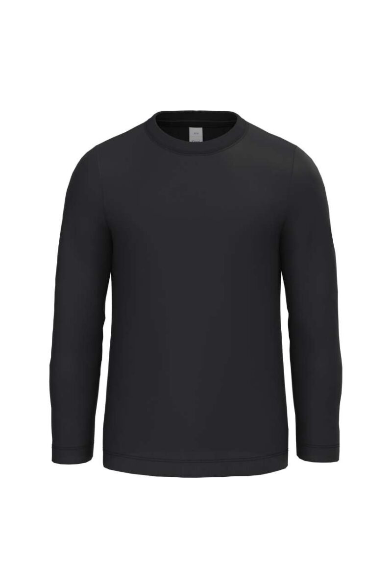 ib314-ideal_black-a1 iDeal Basic IDEAL150 T-SHIRT KIDS LSL - Ideal Black