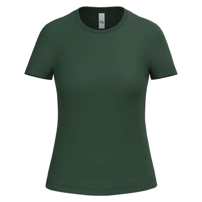 ib321-ideal_forest_green-a1 iDeal Basic IDEAL190 T-SHIRT για LADIES - Ideal Forest Green