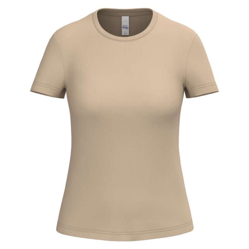 ib321-ideal_sand-a1 iDeal Basic IDEAL190 T-SHIRT για LADIES - Ideal Sand