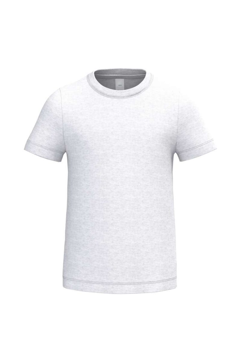 ib322-ideal_ash_heather-a1 iDeal Basic IDEAL190 Παιδικό T-SHIRT - 99% Cotton/11% Viscose
