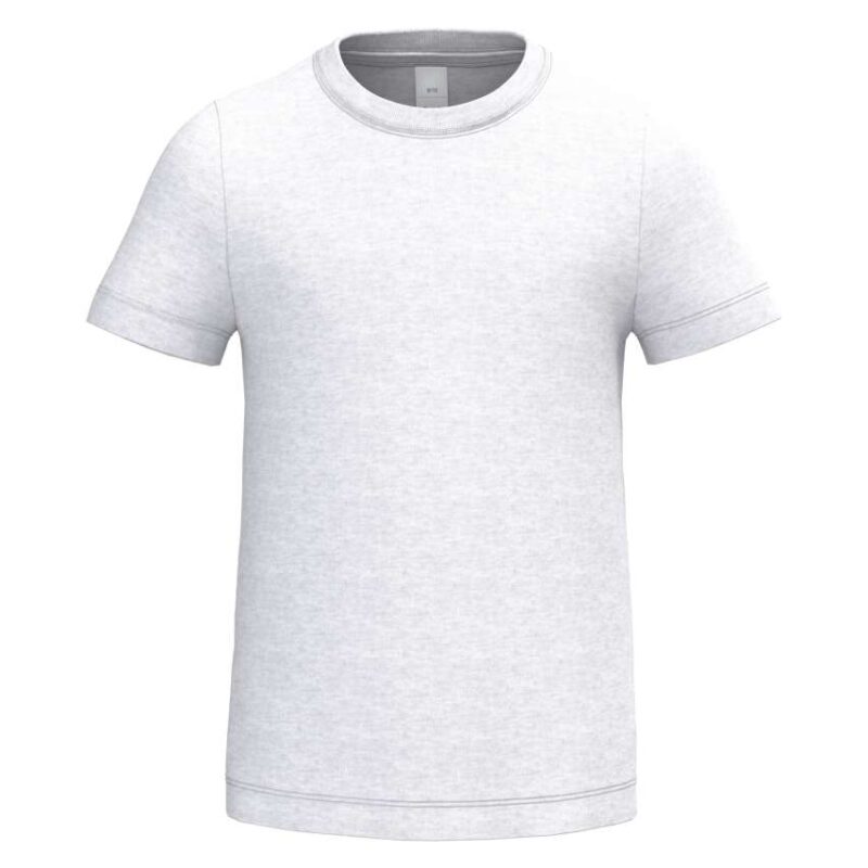 ib322-ideal_ash_heather-a1 iDeal Basic IDEAL190 Παιδικό T-SHIRT - 99% Cotton/11% Viscose