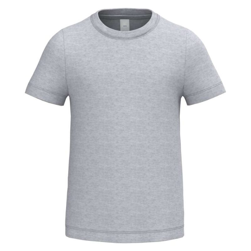 ib322-ideal_oxford_grey-a1 iDeal Basic IDEAL190 Παιδικό T-SHIRT - 90% Βαμβάκι/10% Βισκόζη