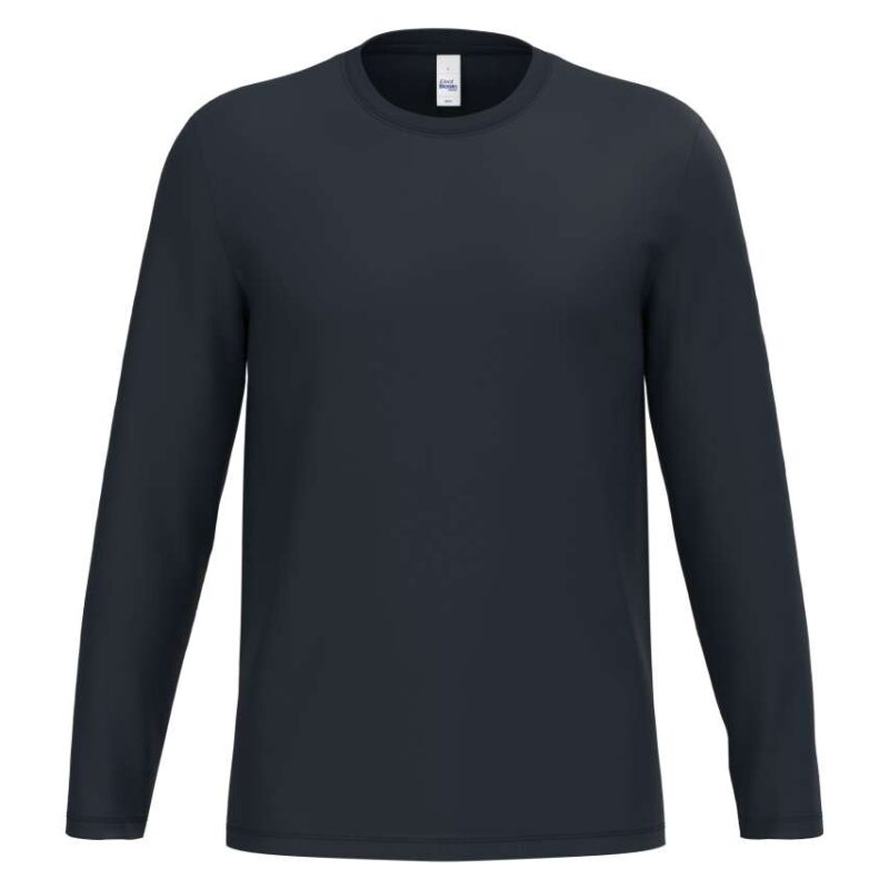iDeal Basic T-SHIRT UNISEX IDEAL190 TUBULAR LSL - Ideal Navy