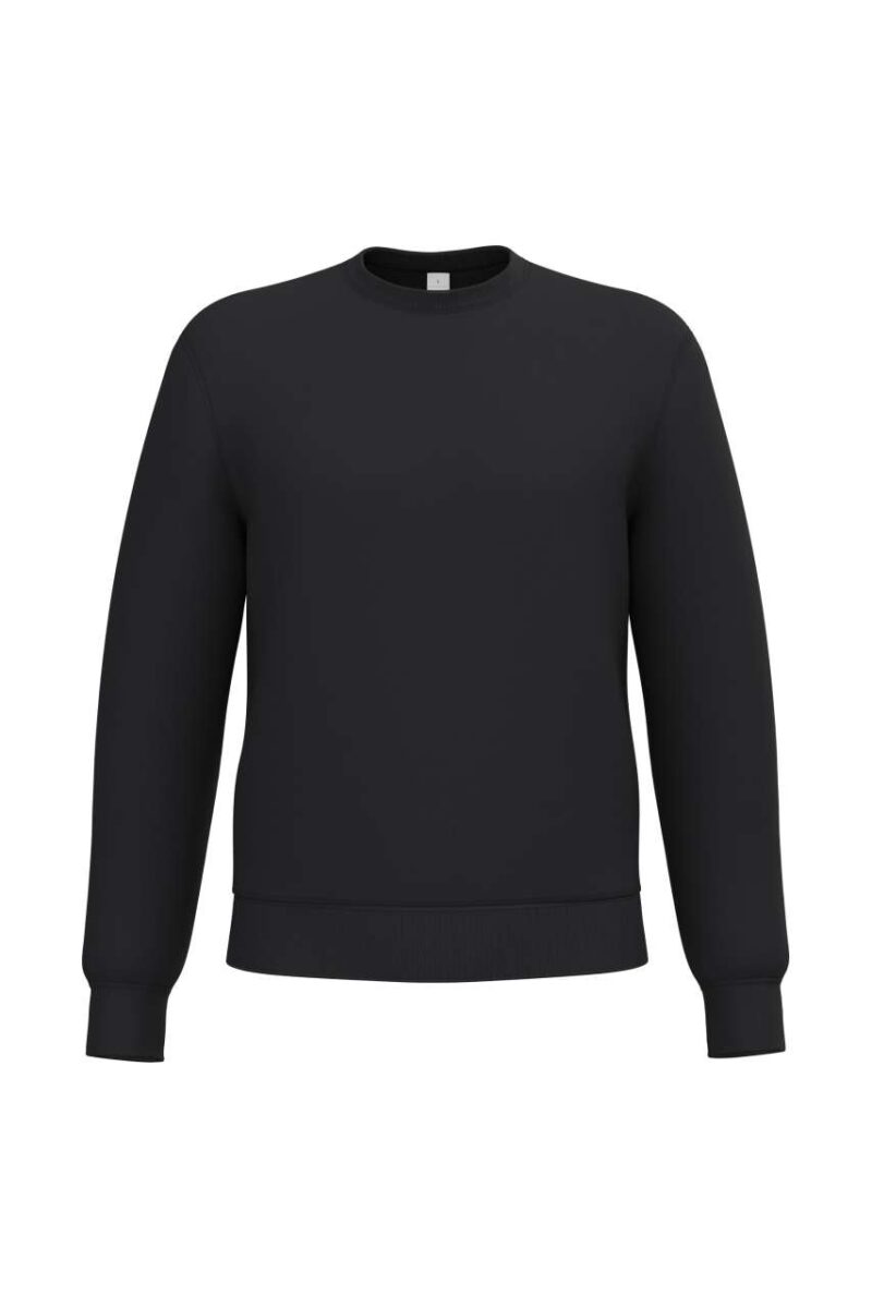 iDeal Basic UNISEX BASIC ROUND NECK TUBULAR SWEATSHIRT - Ideal Black