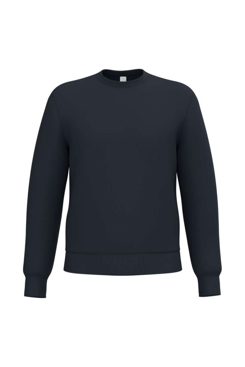 ib400-ideal_navy-a1 iDeal Basic UNISEX BASIC ROUND NECK TUBULAR SWEATSHIRT - Ideal Navy