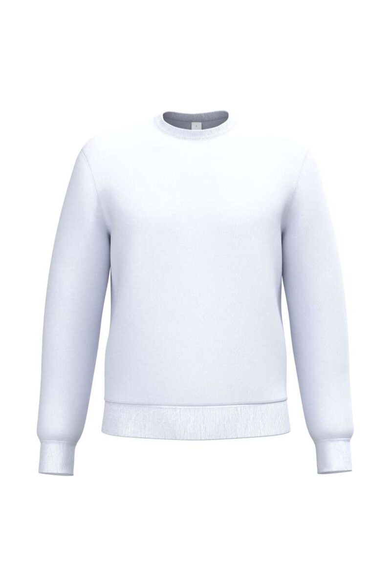 ib400-ideal_white-a1 iDeal Basic UNISEX BASIC ROUND NECK TUBULAR SWEATSHIRT - Ideal White