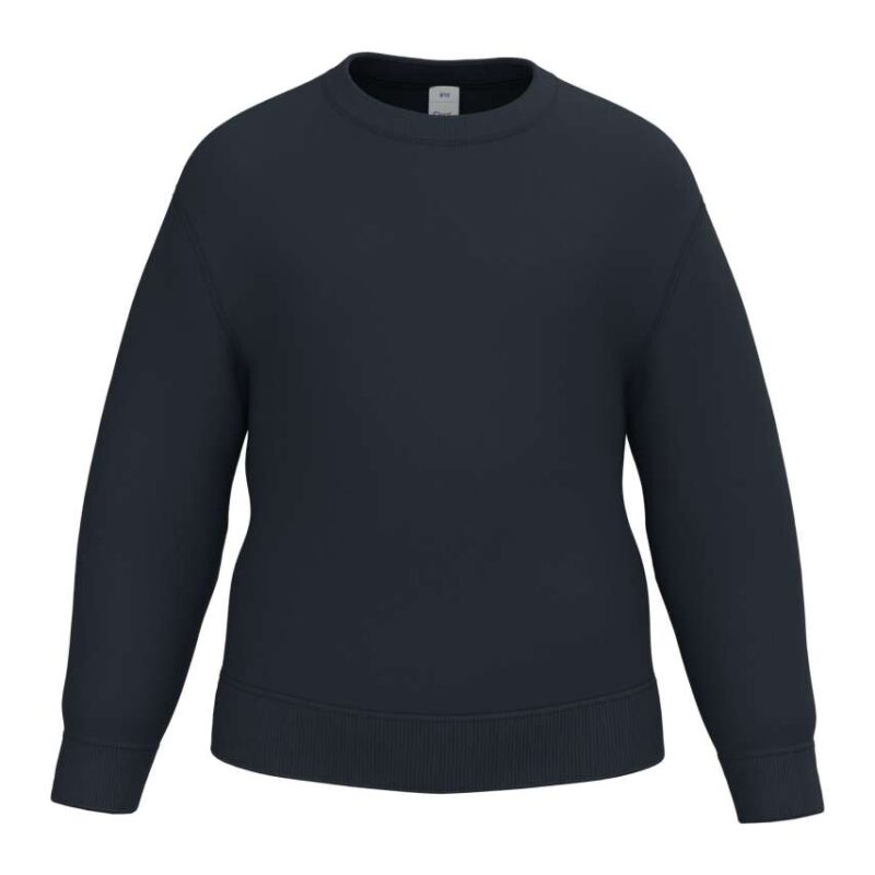 ib401-ideal_navy-a1 iDeal Basic Παιδικό BASIC ROUND NECK SWEATSHIRT - Ideal Navy